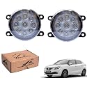 WolkomHome Car Fog Light 9 LED Bright Car Light Accessories for Baleno