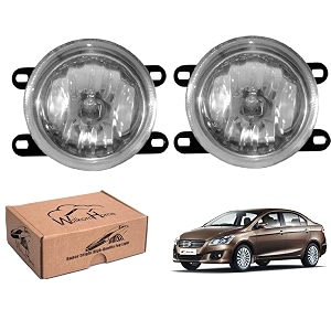 wolkomhome car fog light with h3 bulb car light accessories for ciaz