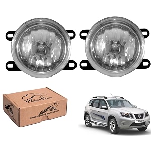 wolkomhome car fog light with h3 bulb car light accessories for terrano