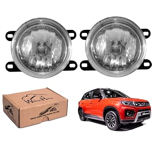 wolkomhome car fog light with h3 bulb car light accessories for vitara brezza 2020