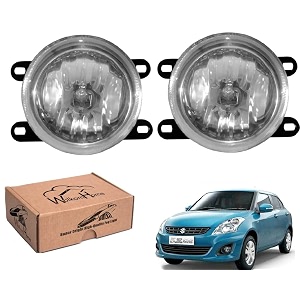 wolkomhome car fog light with h3 bulb car light accessories for swift dzire type-3