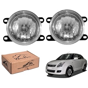 wolkomhome car fog light with h3 bulb car light accessories for swift dzire 2017