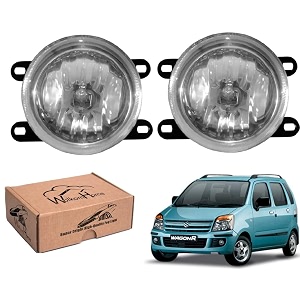 wolkomhome car fog light with h3 bulb car light accessories for wagonr 2006-2009