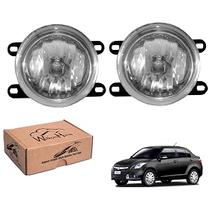 wolkomhome car fog light with h3 bulb car light accessories for swift dzire