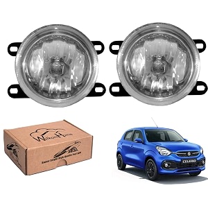 wolkomhome car fog light with h3 bulb car light accessories for celerio 2021