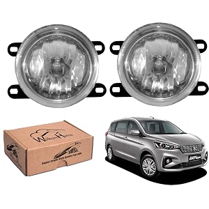 wolkomhome car fog light with h3 bulb car light accessories for ertiga 2019