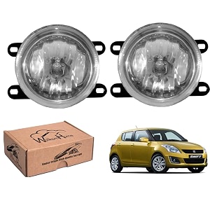 wolkomhome car fog light with h3 bulb car light accessories for swift 2015