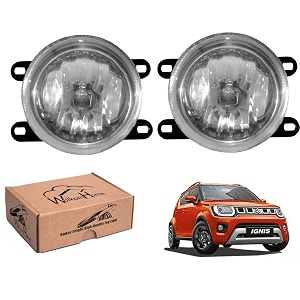 wolkomhome car fog light with h3 bulb car light accessories for ignis 2020