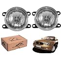 WolkomHome Car Fog Light With H3 Bulb Car Light Accessories for Baleno old