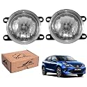 WolkomHome Car Fog Light With H3 Bulb Car Light Accessories for Baleno RS 2019