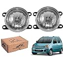 WolkomHome Car Fog Light With H3 Bulb Car Light Accessories for WagonR 2006-2009