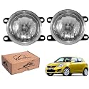 WolkomHome Car Fog Light With H3 Bulb Car Light Accessories for Swift Type-4