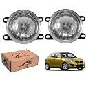 WolkomHome Car Fog Light With H3 Bulb Car Light Accessories for Swift 2015