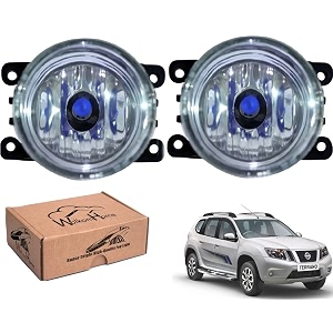 wolkomhome car fog light with h8 bulb car light accessories for duster old