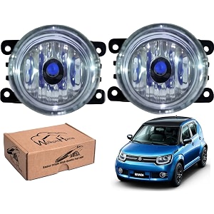 wolkomhome car fog light with h8 bulb car light accessories for new swift 2018 to 2022