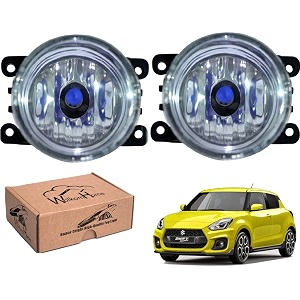 wolkomhome car fog light with h8 bulb car light accessories for alto k10 new