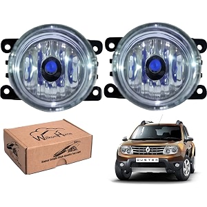 wolkomhome car fog light with h8 bulb car light accessories for duster t2