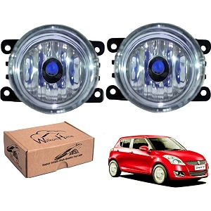 wolkomhome car fog light with h8 bulb car light accessories for swift type-4