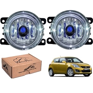 wolkomhome car fog light with h8 bulb car light accessories for swift dzire 2017