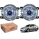 WolkomHome Car Fog Light With H8 Bulb Car Light Accessories for Vitara Brezza
