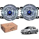 WolkomHome Car Fog Light With H8 Bulb Car Light Accessories for Vitara Brezza 2020