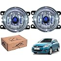 WolkomHome Car Fog Light With H8 Bulb Car Light Accessories for Swift Dzire