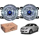 WolkomHome Car Fog Light With H8 Bulb Car Light Accessories for Swift Dzire Type-2