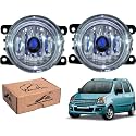WolkomHome Car Fog Light With H8 Bulb Car Light Accessories for WagonR 2010