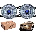 WolkomHome Car Fog Light With H8 Bulb Car Light Accessories for Celerio