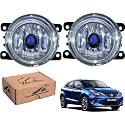WolkomHome Car Fog Light With H8 Bulb Car Light Accessories for Baleno