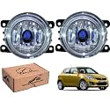 WolkomHome Car Fog Light With H8 Bulb Car Light Accessories for Swift Dzire 2017