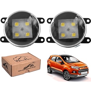 wolkomhome car fog light with high power 4 led car light accessories for ecosport new