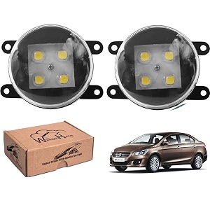 wolkomhome car fog light with high power 4 led car light accessories for ciaz