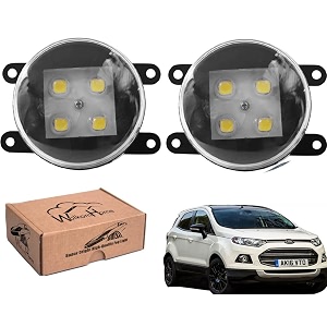 wolkomhome car fog light with high power 4 led car light accessories for ecosport old