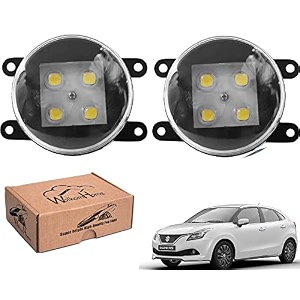 wolkomhome car fog light with high power 4 led car light accessories for baleno