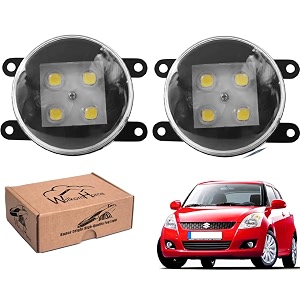 wolkomhome car fog light with high power 4 led car light accessories for swift type-2