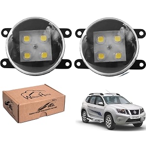 wolkomhome car fog light with high power 4 led car light accessories for terrano