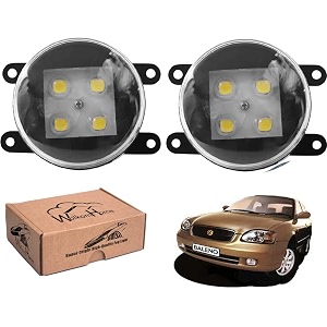 wolkomhome car fog light with high power 4 led car light accessories for baleno old