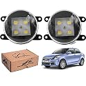 WolkomHome Car Fog Light With HIGH POWER 4 LED Car Light Accessories for Dzire 2015
