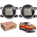 WolkomHome Car Fog Light With HIGH POWER 4 LED Car Light Accessories for Ecosport New