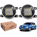 WolkomHome Car Fog Light With HIGH POWER 4 LED Car Light Accessories for Kwid