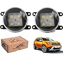 WolkomHome Car Fog Light With HIGH POWER 4 LED Car Light Accessories for Duster2016