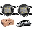 WolkomHome Car Fog Light With HIGH POWER 4 LED Car Light Accessories for Sx4 New
