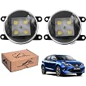 WolkomHome Car Fog Light With HIGH POWER 4 LED Car Light Accessories for Baleno RS 2019