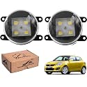 WolkomHome Car Fog Light With HIGH POWER 4 LED Car Light Accessories for Swift Type-4