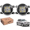 WolkomHome Car Fog Light With HIGH POWER 4 LED Car Light Accessories for Terrano