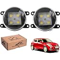 WolkomHome Car Fog Light With HIGH POWER 4 LED Car Light Accessories for Swift Type-3