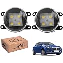 WolkomHome Car Fog Light With HIGH POWER 4 LED Car Light Accessories for Swift Dzire Type-2