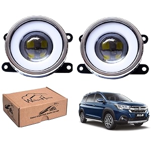 wolkomhome car fog light with projector 3x1 led drl car light accessories for xl6