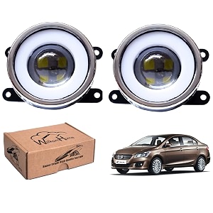 wolkomhome car fog light with projector 3x1 led drl car light accessories for ciaz